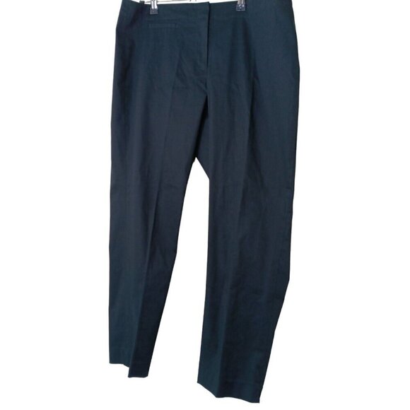 New with Tags J Jill Versatile Cotton-Stretch Slim-Leg Pants Black Size 12 - Picture 4 of 13